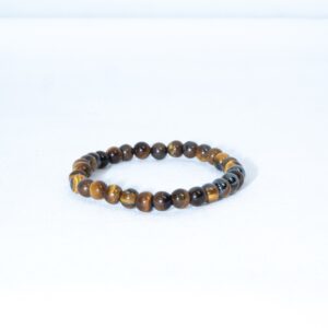 Bracelet perle marron