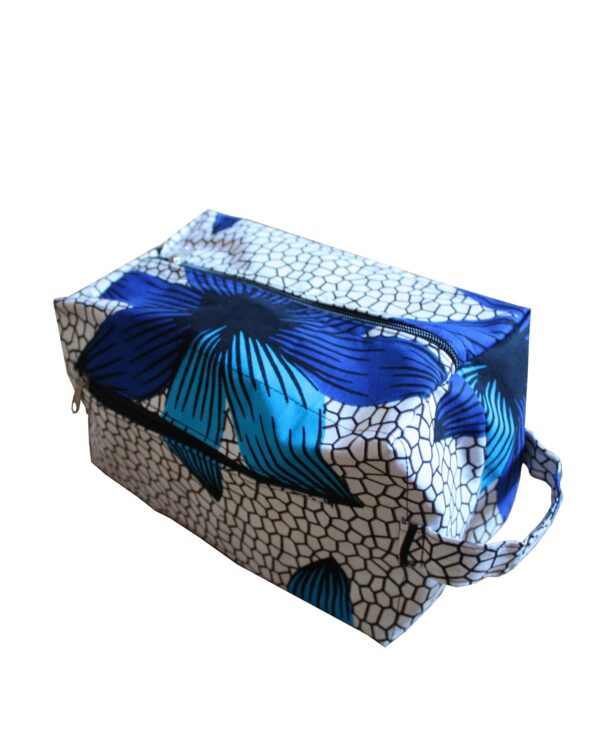 Trousse bleuté